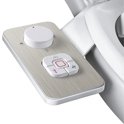 Dual-Stream Toilet Bidet Attachment  Adjustable Water Pressure & Ergonomic Mounting