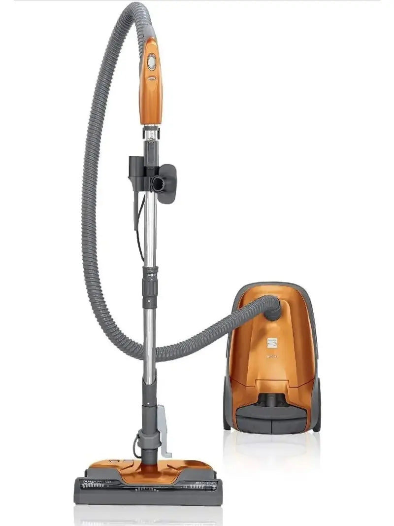 Kenmore 81214 Bagged Canister Vacuum  200 Series Upright-Style Cleaner with Attachments, Orange Design