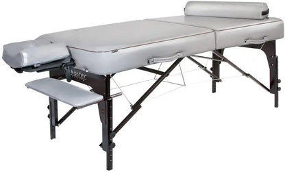 Montour LX 30-Inch Massage Table Package  3-Inch Memory Foam, Dove Grey Upholstery