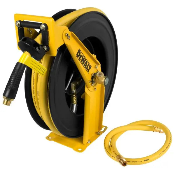 1/2-Inch x 50-Foot Auto-Retracting Double-Arm Air Hose Reel