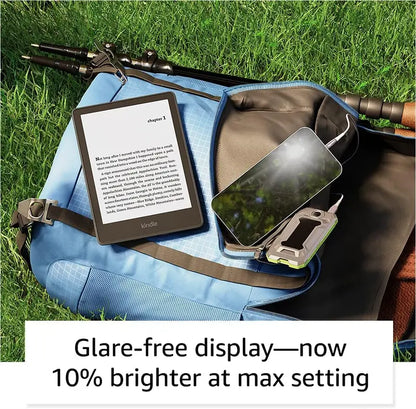 Amazon Kindle Paperwhite 16GB, 6.8″ Display, Warm Light, 10-Week Battery, Agave Green, Waterproof E-Reader