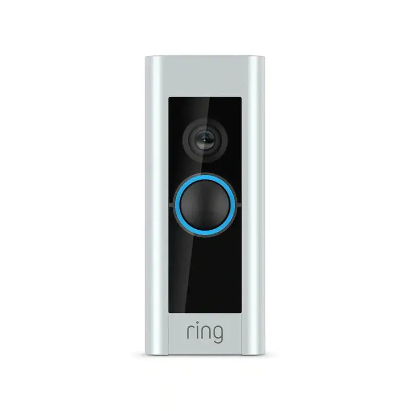 Certified Refurbished Wi-Fi Smart Doorbell Pro  1080p HD Video & Wired Setup