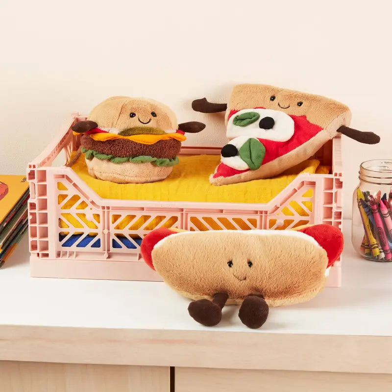 Jellycat Plush Food Toy: Hot Dog Soft Sculpture