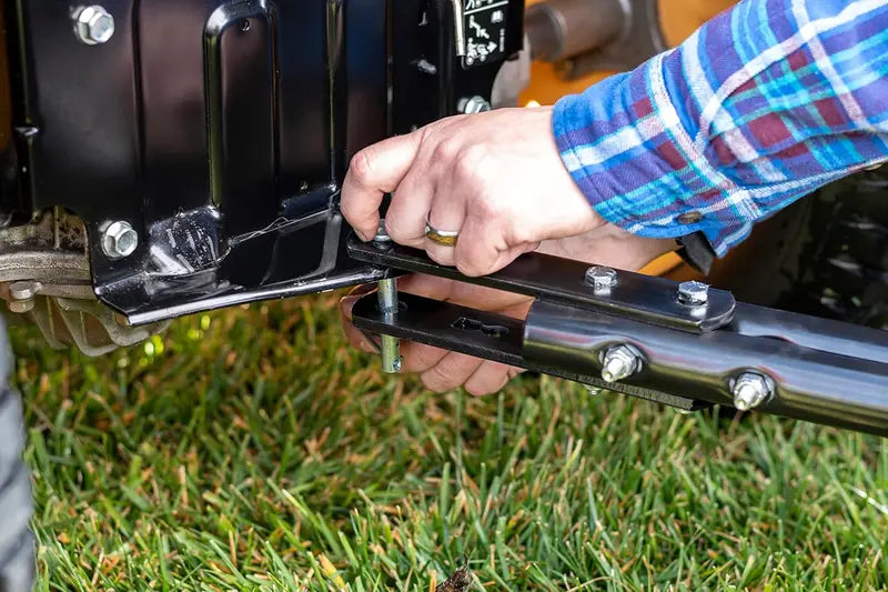 Agri-Fab 18″ x 48″ Poly Lawn Roller  Water-Fillable Drum with Steel Frame & Drain Plug