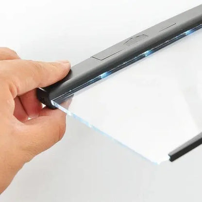 LumaGo Portable Clip-On Reading Lamp  USB-Rechargeable, Adjustable Brightness for Books & Workspaces