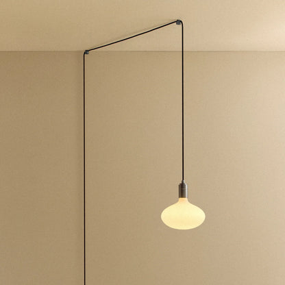 Oval II Plug-In Pendant in Graphite