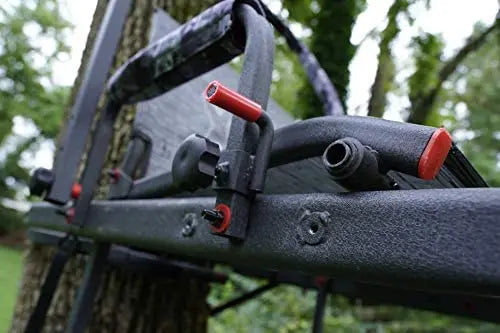 X-Stand The Duke 20′ Single-Person Ladder Tree Stand, 300 lbs Capacity, Steel Construction