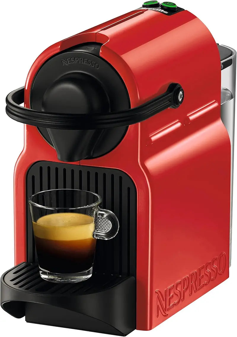 Breville Nespresso Inissia 24 oz Red Espresso Machine  19-Bar, Fast Heating, Compact Design