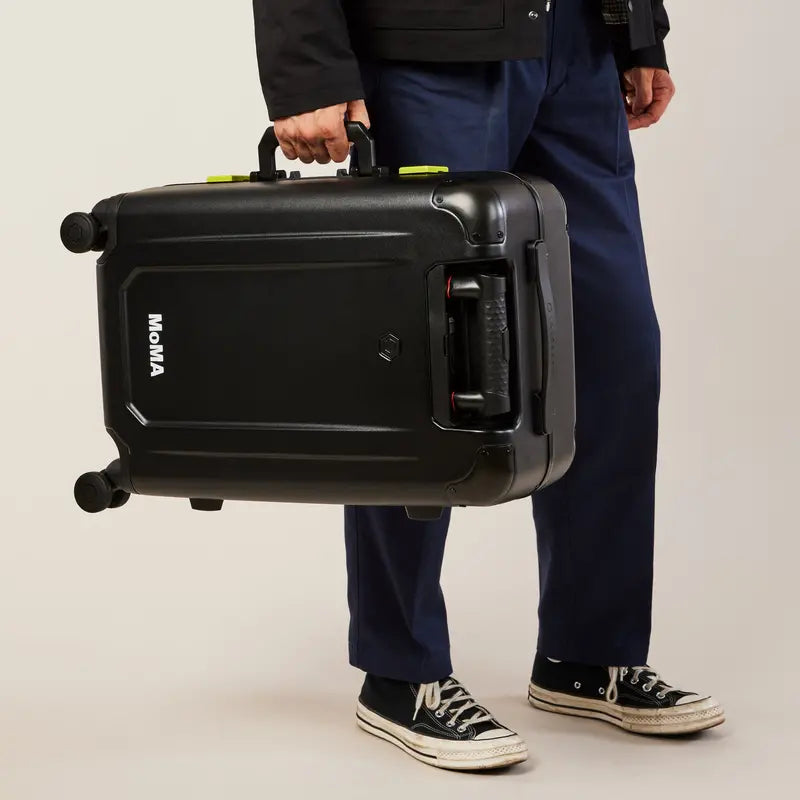 MoMA x Solgaard Carry-On Closet Suitcase 4.0  Matte Black