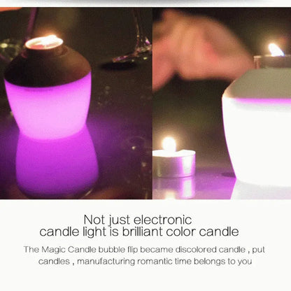 MIPOW PLAYBULB Smart LED Candle Bulb, Dimmable Multi-Color RGB with Bluetooth Control, Ideal for Home Lighting