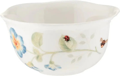 Butterfly Meadow 28-Piece Classic Dinnerware Set  Ceramic Tableware Collection