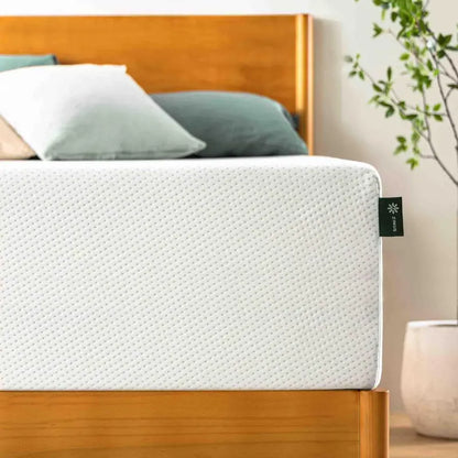 Zinus Lumbar+ 14-Inch King Mattress: Ergonomic Memory Foam with Targeted Lumbar Support, Cooling Gel Infusion, Green Tea Extract, and Soft Cool-to-Touch Cover