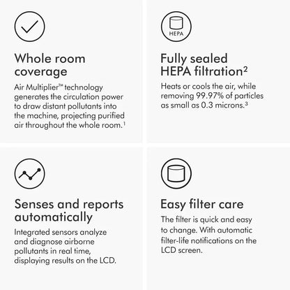 Dyson Purifier Hot+Cool Gen1 HP10  Air Purification, Heating & Cooling in One Device
