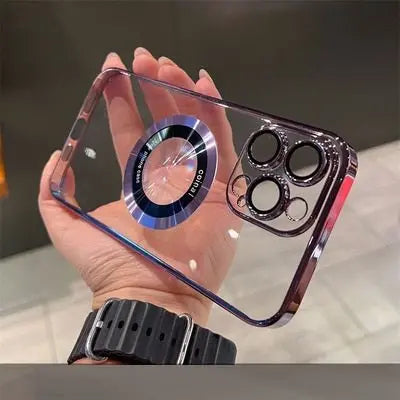 Crystal-Clear MagSafe iPhone Case with Premium Protection