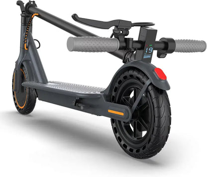 Dual-Brake Electric Scooter  350W/500W Motor, 8.5″/10″ Solid Tires, 1922 mph Speed & 1228 Mile Range