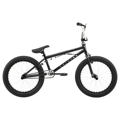 Mongoose Grid 180 BMX Freestyle Bike  20-Inch Wheels, Single-Speed, Matte Black Finish