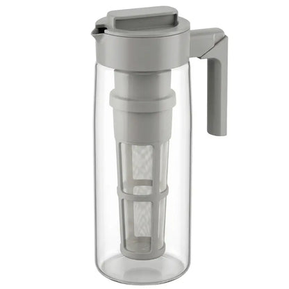 64 oz Tritan Cold Brew Coffee Maker with Leak-Proof Airtight Lid and Pitcher