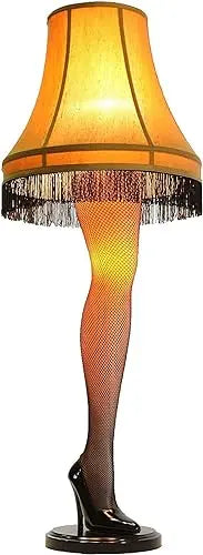 45-Inch Multicolor Deluxe Leg Lamp  Holiday Decor