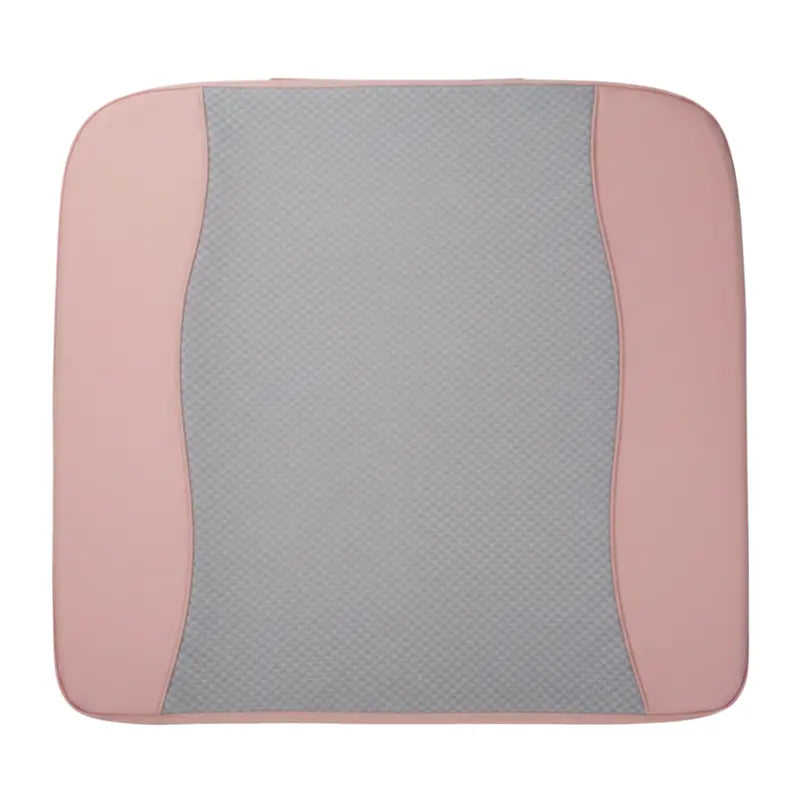 Contoured Memory Foam Car Seat Cushion  Non-Slip Base, 18 x 17 Inches