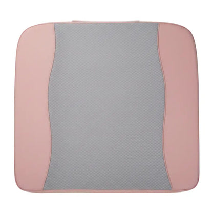 Contoured Memory Foam Car Seat Cushion  Non-Slip Base, 18 x 17 Inches