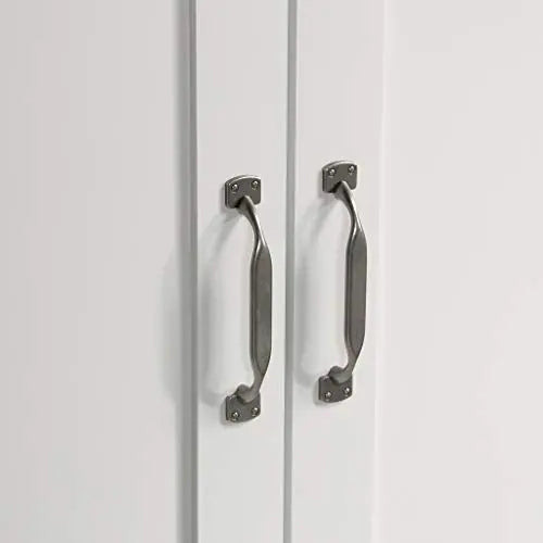 Sauder Select Storage Cabinet, L: 29.61  x W: 16.02  x H: 71.50 , White Finish