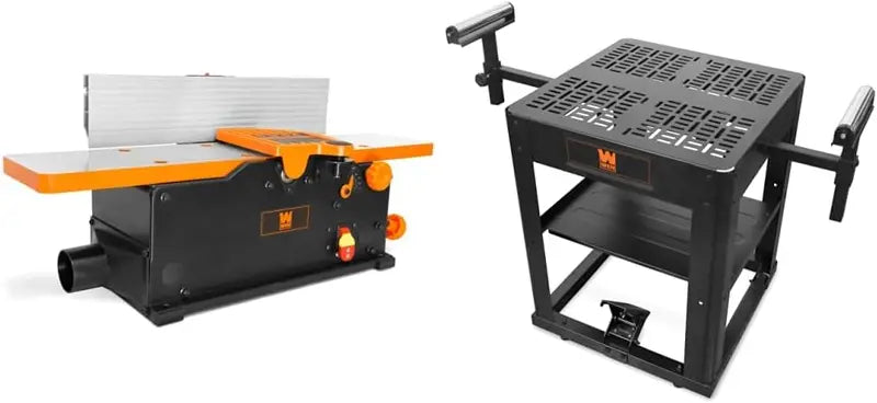 6-Inch Spiral Benchtop Jointer — 10-Amp Precision Planer for Fine Woodworking & Edge-Jointing