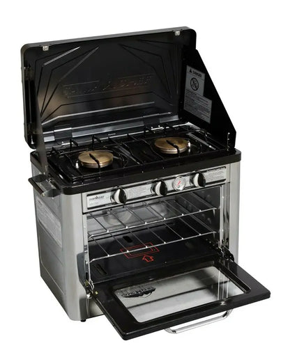 Camp Chef Outdoor Portable Dual Burner Camping Home Patio RV Oven Stove  COVEN