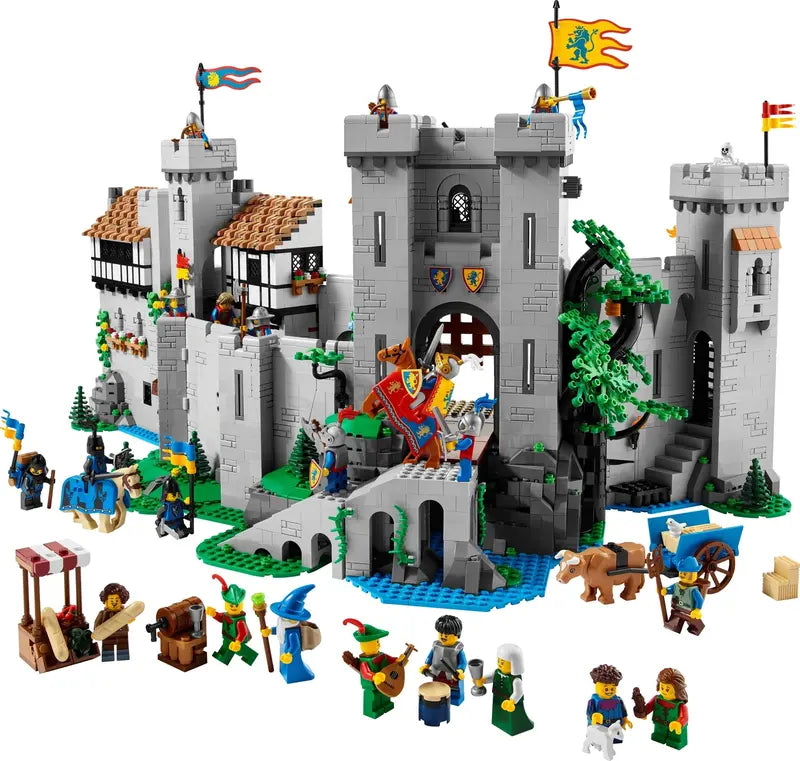 Lion Knights’ Fantasy Castle Building Set for Kids