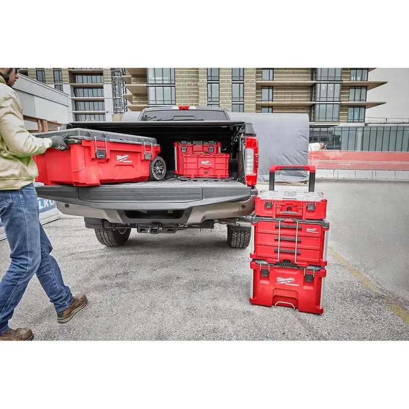 MW PACKOUT 3-Drawer Rolling Tool Box  Durable Modular Storage System (Model 48-22-8443)