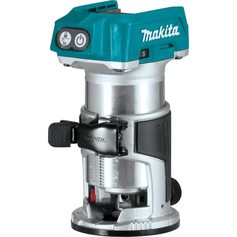 Makita 18V LXT Brushless Cordless Compact Router, Variable Speed, Energy Efficient