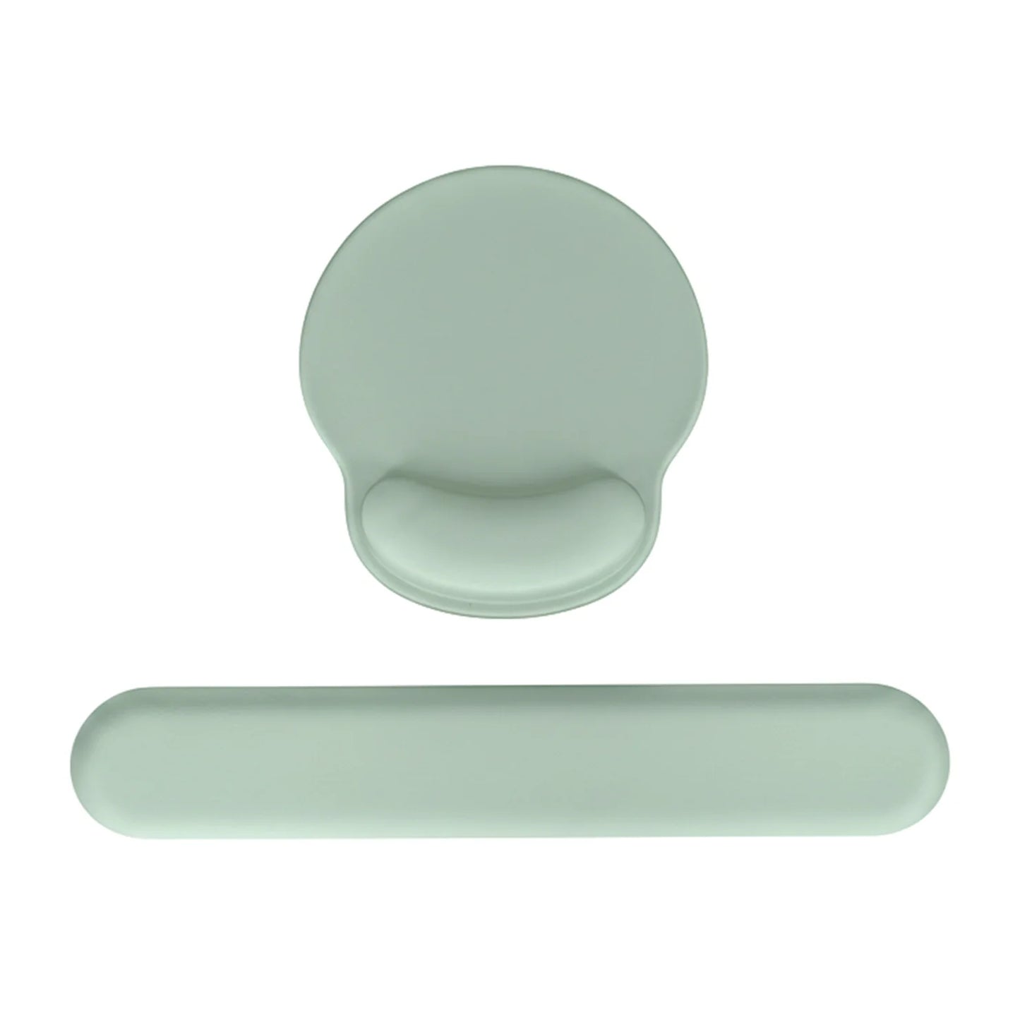 Tapis de souris ergonomique et coussin clavier 2-en-1