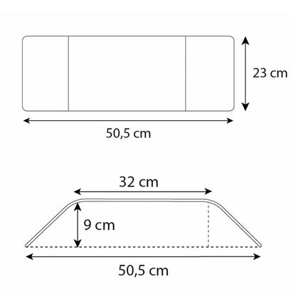 Support d'écran 52x25x12,5 cm - BRIDGE