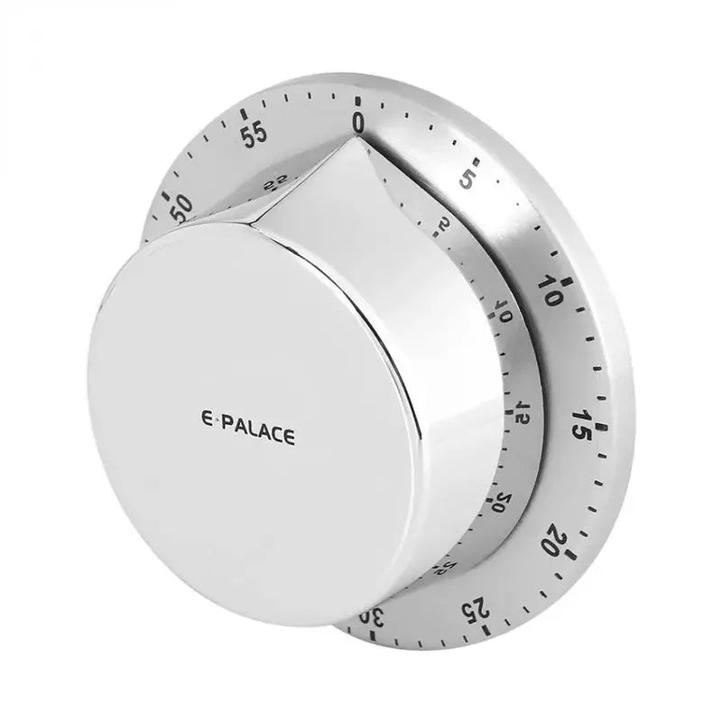 Magnetic Stainless Steel Kitchen Timer  Durable, Portable & Loud Alarm for Cooking