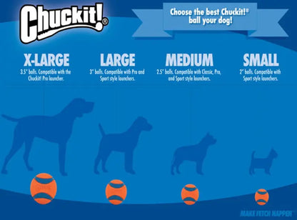 Chuckit! Ultra Ball Durable Dog Toys, Medium, 2-Pack