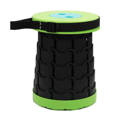 Compact Folding Stool with Enhanced Retractable Design