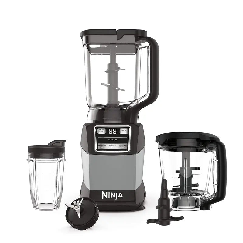 Ninja 1200W Compact Kitchen System  Multi-Function Food Processor & Blender Combo