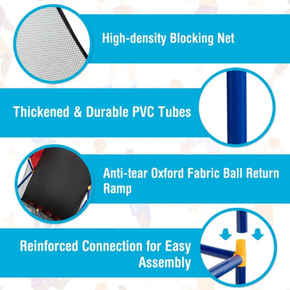 Dual-Player Kids’ Basketball Arcade Game with 4 Balls and Inflation Pump