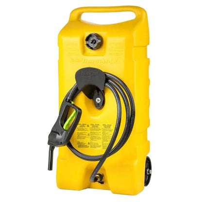 2-Pack 14-Gallon Diesel Fuel Container with Pump  Yellow, Portable Tanks