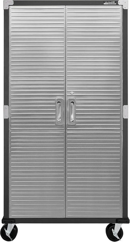 Seville Classics UltraHD Steel Storage Cabinet  36¡å W ¡Á 18¡å D ¡Á 72¡å H