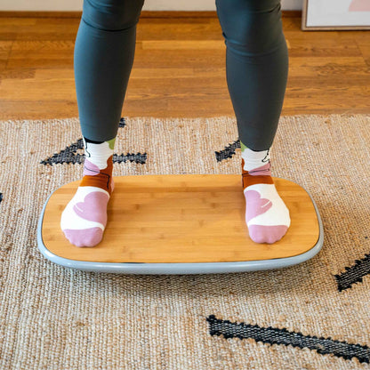 Planche d'équilibre en bambou - Balance Board