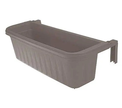Apollo Exports (AP30218DW) Adjustable Railing Planter, Driftwood, 24″