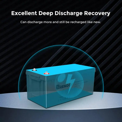 12V 100Ah AGM Deep Cycle Battery — Low Self-Discharge, High Surge Current, Maintenance-Free Power Source