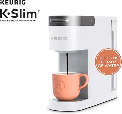 K-Slim Single Serve K-Cup Pod Coffee Maker with Multistream Technology  White