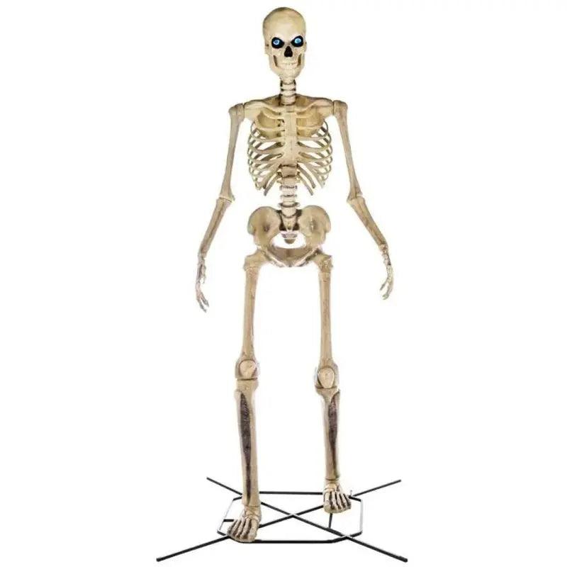 Home Accents 12-Foot Giant Animated Skeleton  LifeEyes Technology, 95 lbs, Premium Halloween Display