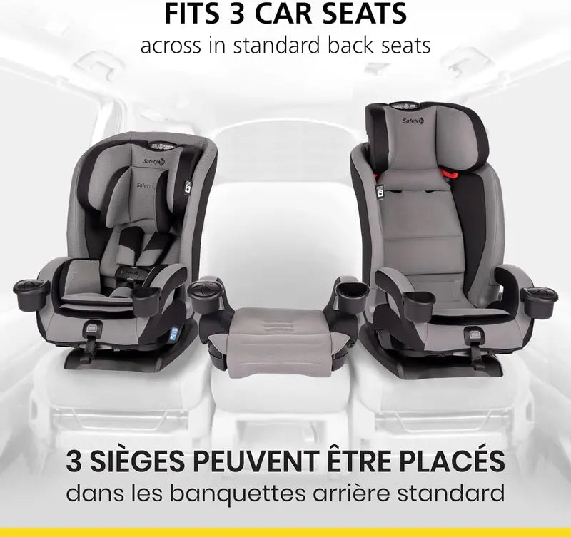 Hexagon Horizon 4-in-1 All-in-One Car Seat  Convertible from Infant to Booster, Rear/Front Facing, Washable & 3-Across Compatible