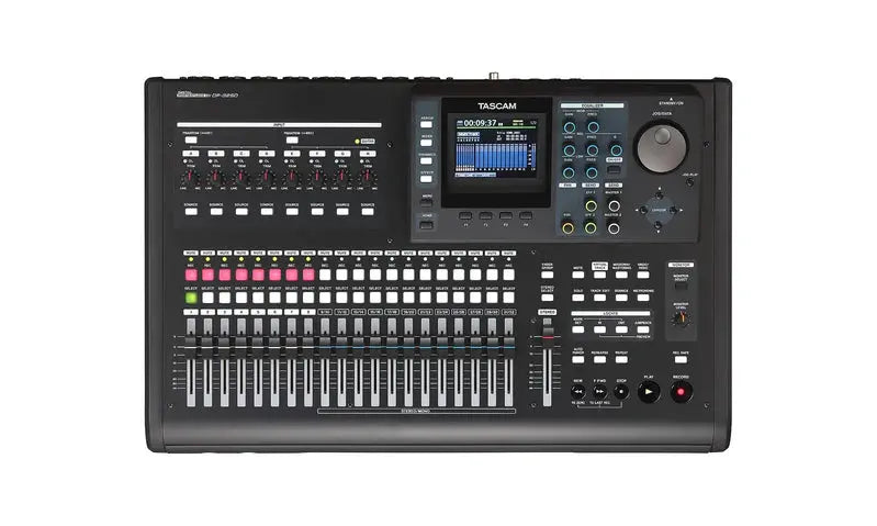 TASCAM DP-32SD 32-Track Digital Recorder  Portable Studio with SD Card Recording