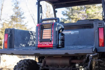 Compact Propane Radiant Heater: 40009000 BTU for Campers, Workshops, Patios & Outdoor Spaces