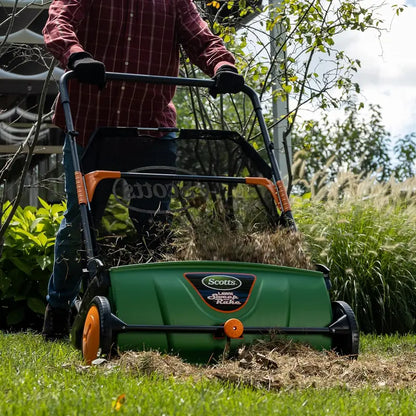 26-Inch Push Lawn Sweeper with 3.6-Gallon Dust Collection Bag