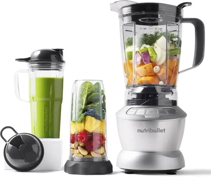 nutribullet Full-Size Blender Combo NBF50500  1200W Powerhouse in Dark Gray