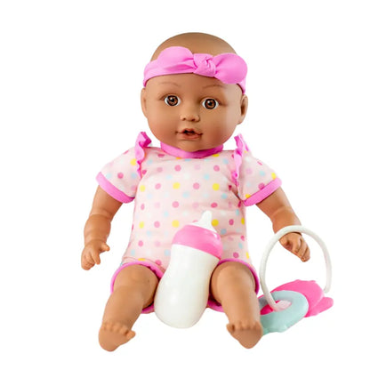 My Sweet Love 5-Piece Dark Skintone Baby Doll & Stroller Set for Toddlers